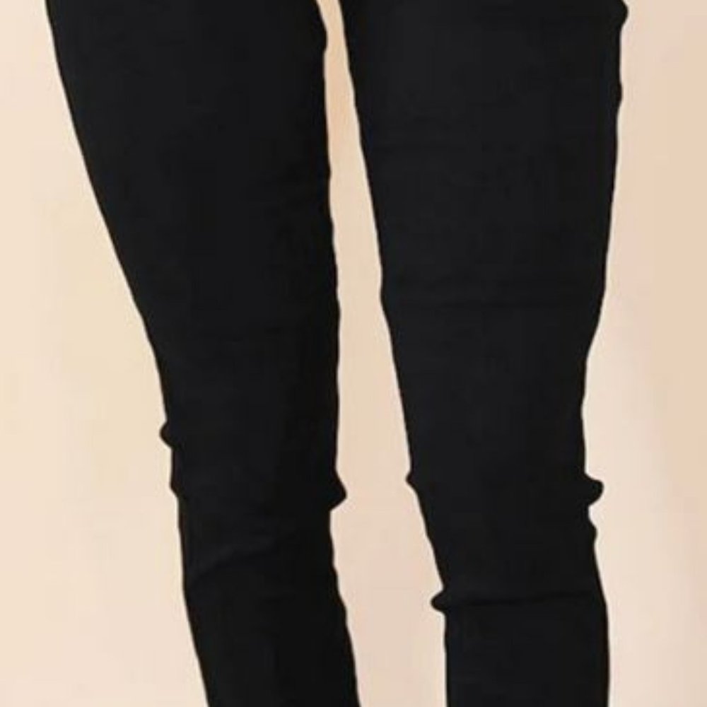 Judy Blue Tummy Control Classic Skinny -  Black - 18W